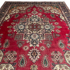 405 x 305 cm Hand-Knotted Vintage Persian Kashan Rug