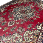 405 x 305 cm Hand-Knotted Vintage Persian Kashan Rug