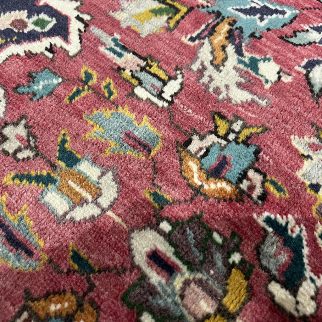 285 x 175 cm Hand-Knotted Persian Geometric Tabriz Rug