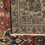 285 x 175 cm Hand-Knotted Persian Geometric Tabriz Rug