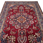 295 x 200 cm Hand-Knotted Persian Kashan Medallion Rug