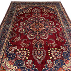 295 x 200 cm Hand-Knotted Persian Kashan Medallion Rug