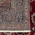 295 x 200 cm Hand-Knotted Persian Kashan Medallion Rug