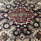 290 x 195 cm Hand-Knotted Persian Vintage Tabriz Geometric Rug