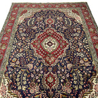295 x 200 cm Hand-Knotted Persian Kashan Floral Rug
