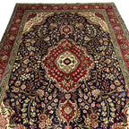 295 x 200 cm Hand-Knotted Persian Kashan Floral Rug