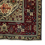 290 x 200 cm Hand-Knotted Persian Tabriz Geometric Medallion Rug