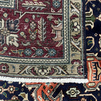 290 x 200 cm Hand-Knotted Persian Tabriz Geometric Medallion Rug