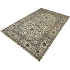 300 x 188 cm Hand-Knotted Persian Kashan Floral Rug
