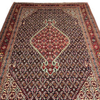 300 x 200 cm Hand-Knotted Persian Kashan Medallion Wool Rug
