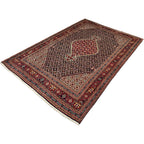 300 x 200 cm Hand-Knotted Persian Kashan Medallion Wool Rug