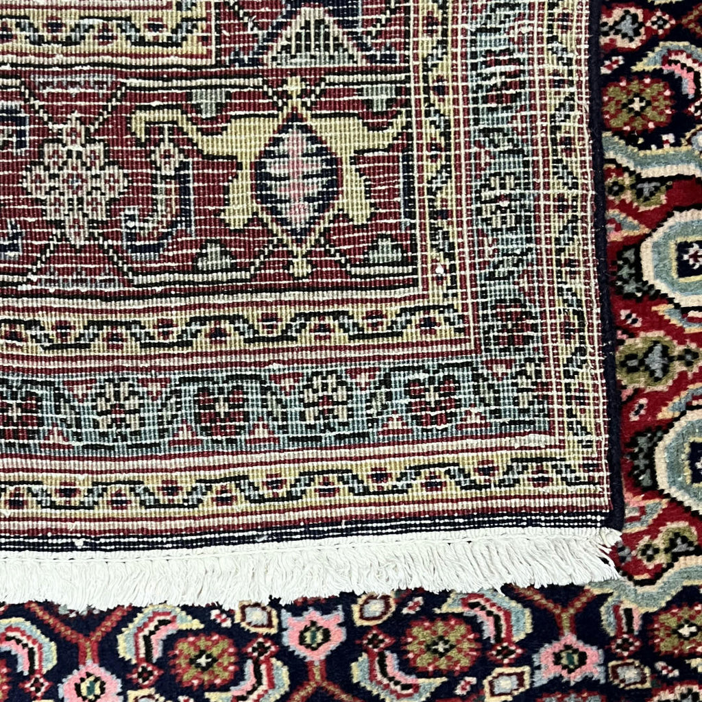 300 x 200 cm Hand-Knotted Persian Kashan Medallion Wool Rug