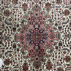 300 x 200 cm Hand-Knotted Persian Geometric Tabriz Wool Rug
