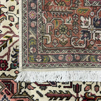 300 x 200 cm Hand-Knotted Persian Geometric Tabriz Wool Rug