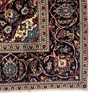 305 x 190 cm Hand-Knotted Persian Kashan Wool Rug