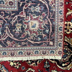 305 x 190 cm Hand-Knotted Persian Kashan Wool Rug