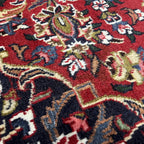 275 x 200 cm Hand-Knotted Persian Kashan Floral Medallion Rug