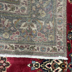 310 x 208 cm Hand-Knotted Persian Floral Mashad Wool Rug