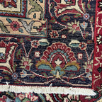 280 x 185 cm Hand-Knotted Persian Tabriz Wool Rug