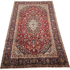 310 x 200 cm Hand-Knotted Persian Kashan Wool Rug
