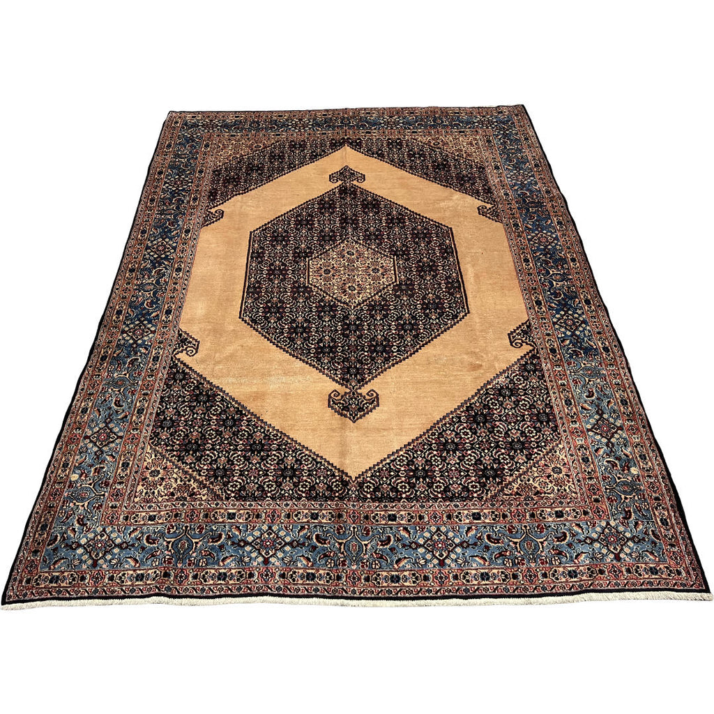 280 x 210 cm Hand-Knotted Authentic Persian Bidjar Wool Rug