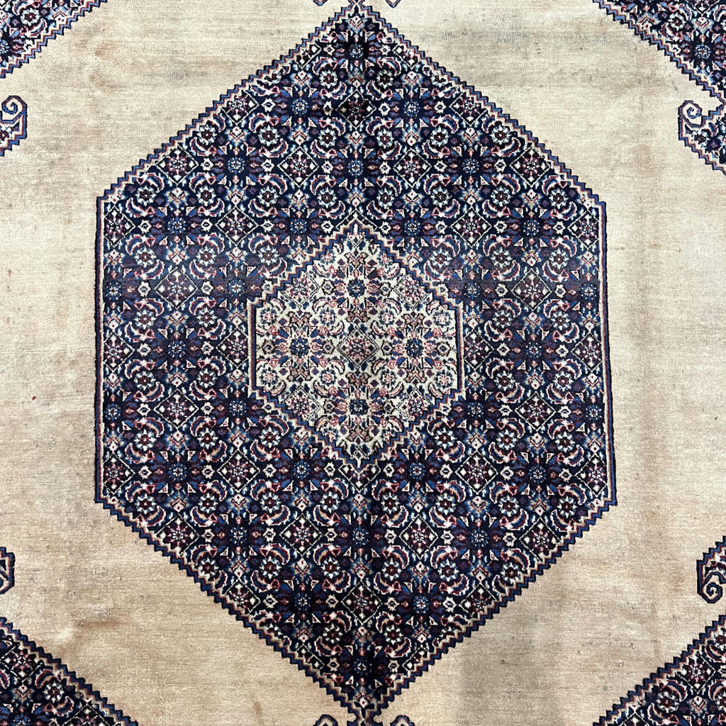280 x 210 cm Hand-Knotted Authentic Persian Bidjar Wool Rug