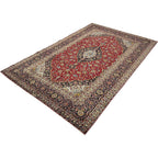 310 x 200 cm Hand-Knotted Persian Kashan Wool Rug