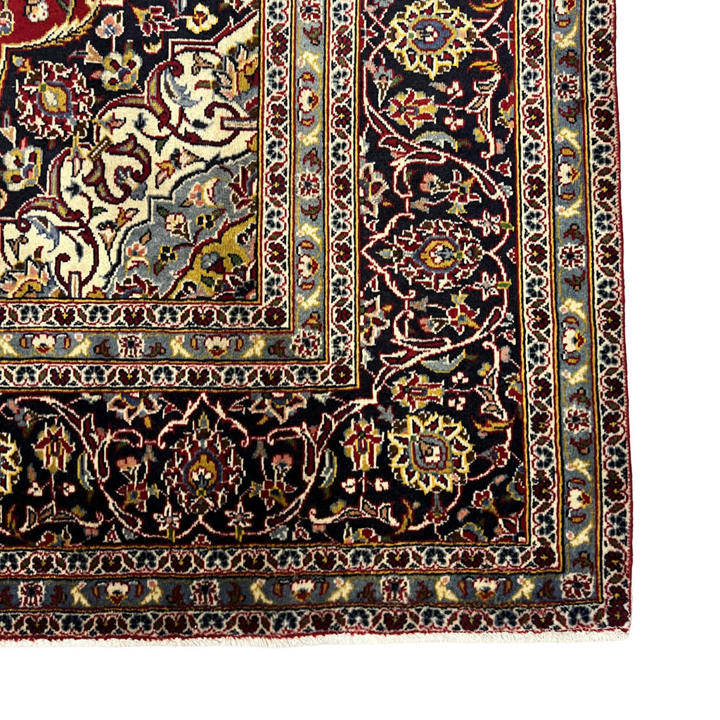 310 x 200 cm Hand-Knotted Persian Kashan Wool Rug