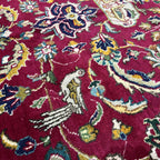290 x 200 cm Hand-Knotted Persian Tabriz Hunting Scene Rug