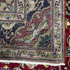 290 x 200 cm Hand-Knotted Persian Tabriz Hunting Scene Rug