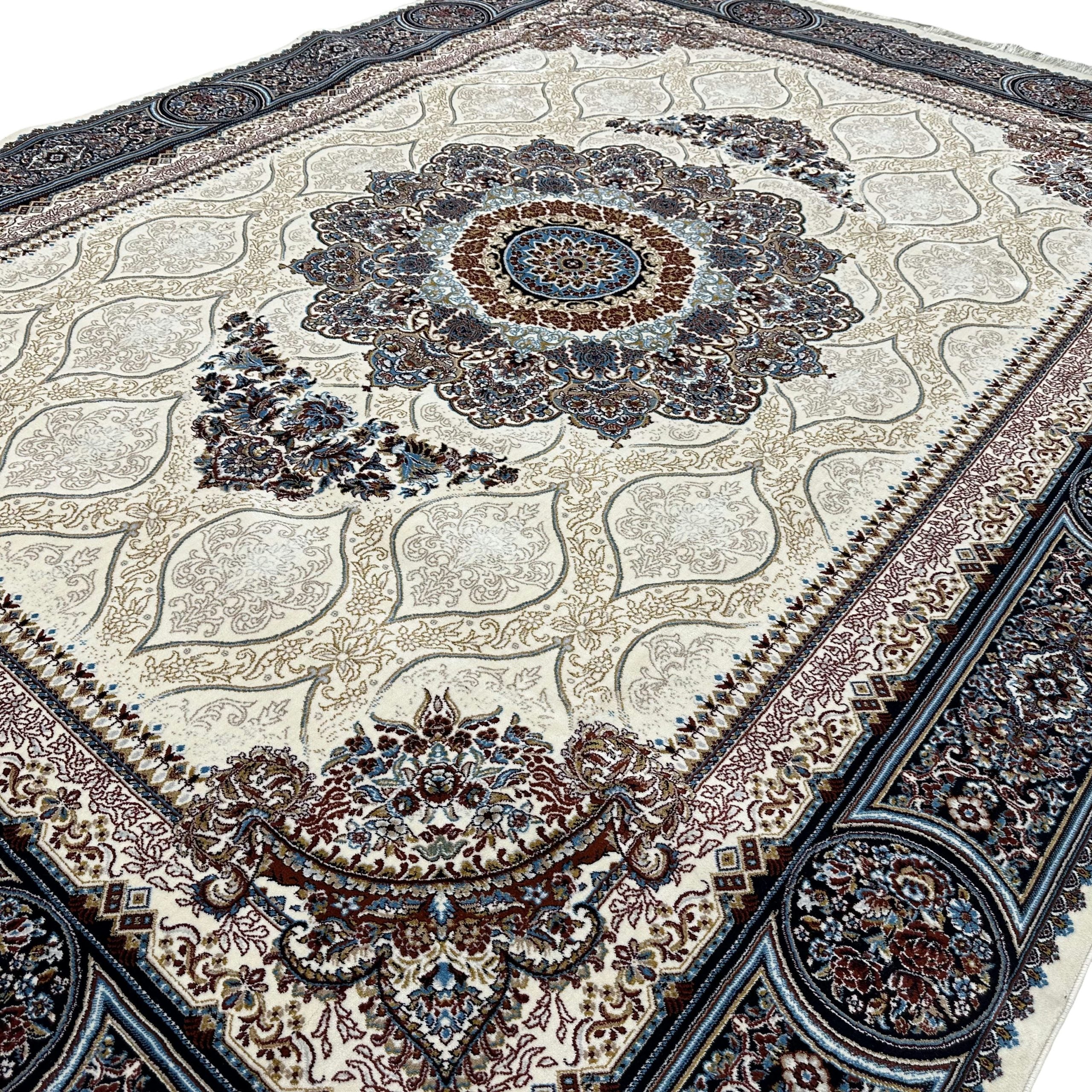 400 x 300 cm Persian Machine-Made Medallion Rug