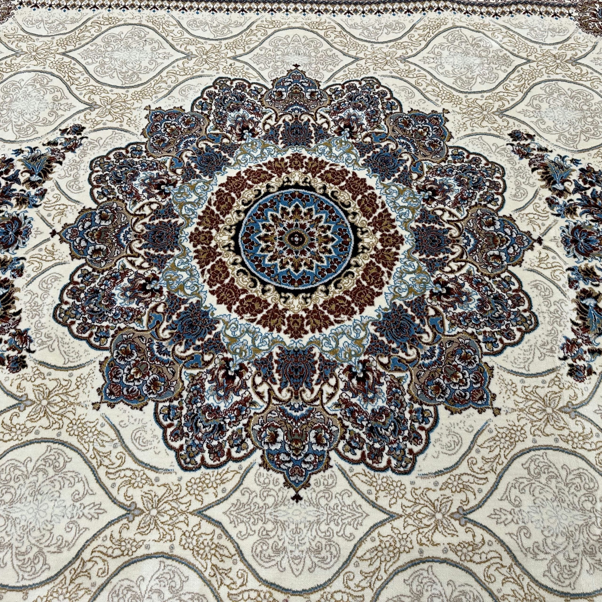 400 x 300 cm Persian Machine-Made Medallion Rug