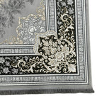 400 x 300 cm Persian Machine Made Floral Grey/Silver Rug