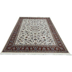 400 x 300 cm Persian Machine Made All Over Red Border Rug