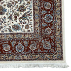400 x 300 cm Persian Machine Made All Over Red Border Rug