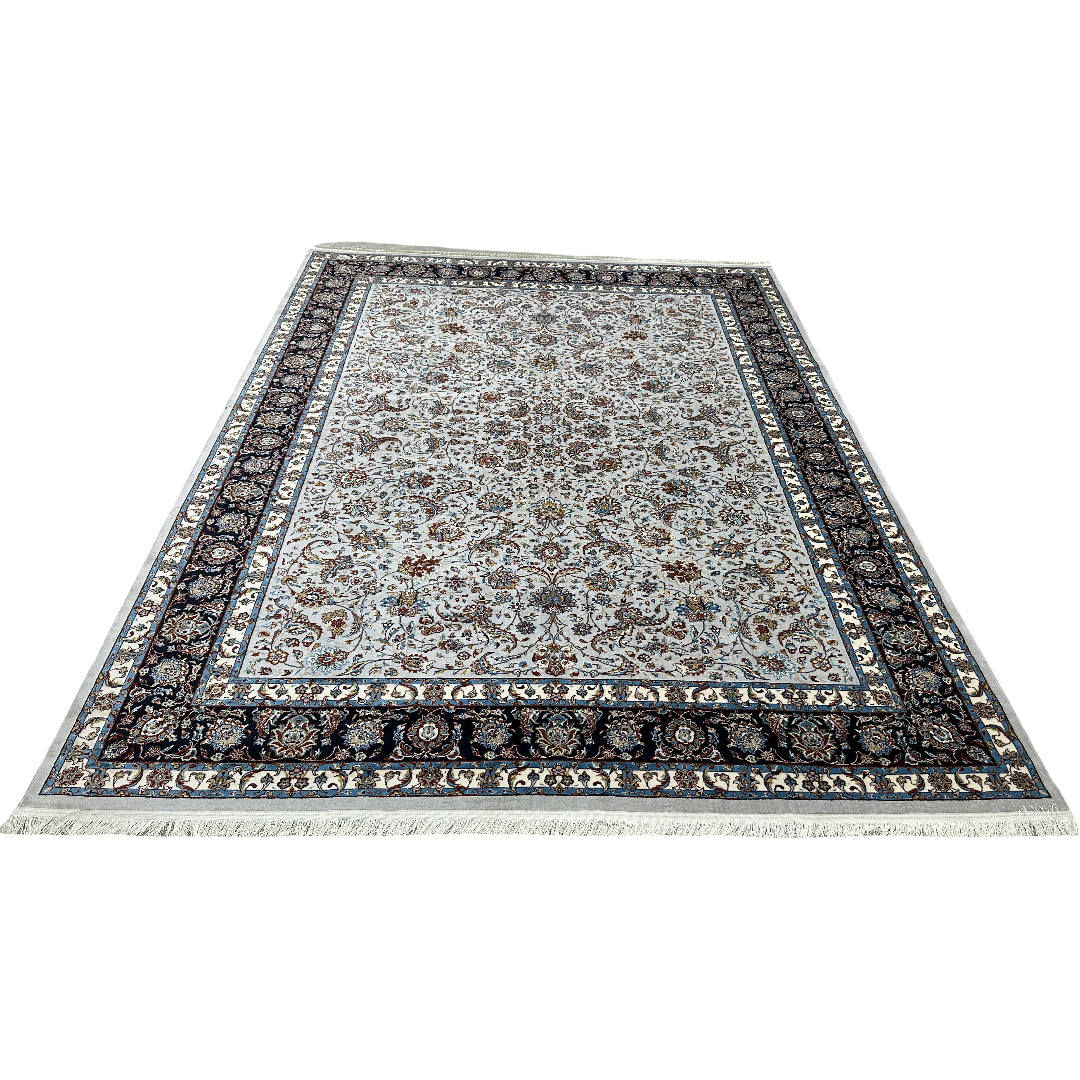 Title 400 x 300 cm Persian All Over Design Grey Rug