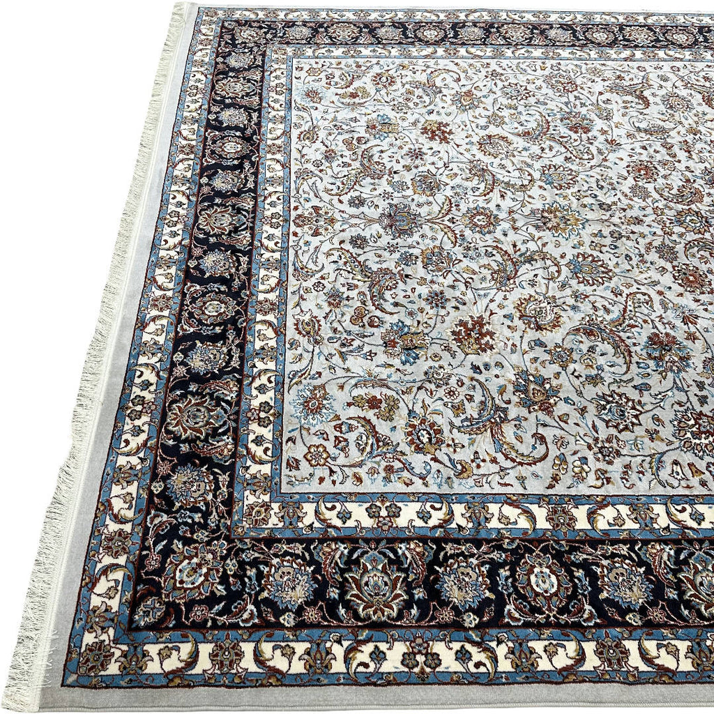 Title 400 x 300 cm Persian All Over Design Grey Rug