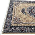 400 x 300 cm Persian Machine Medallion Beige Rug