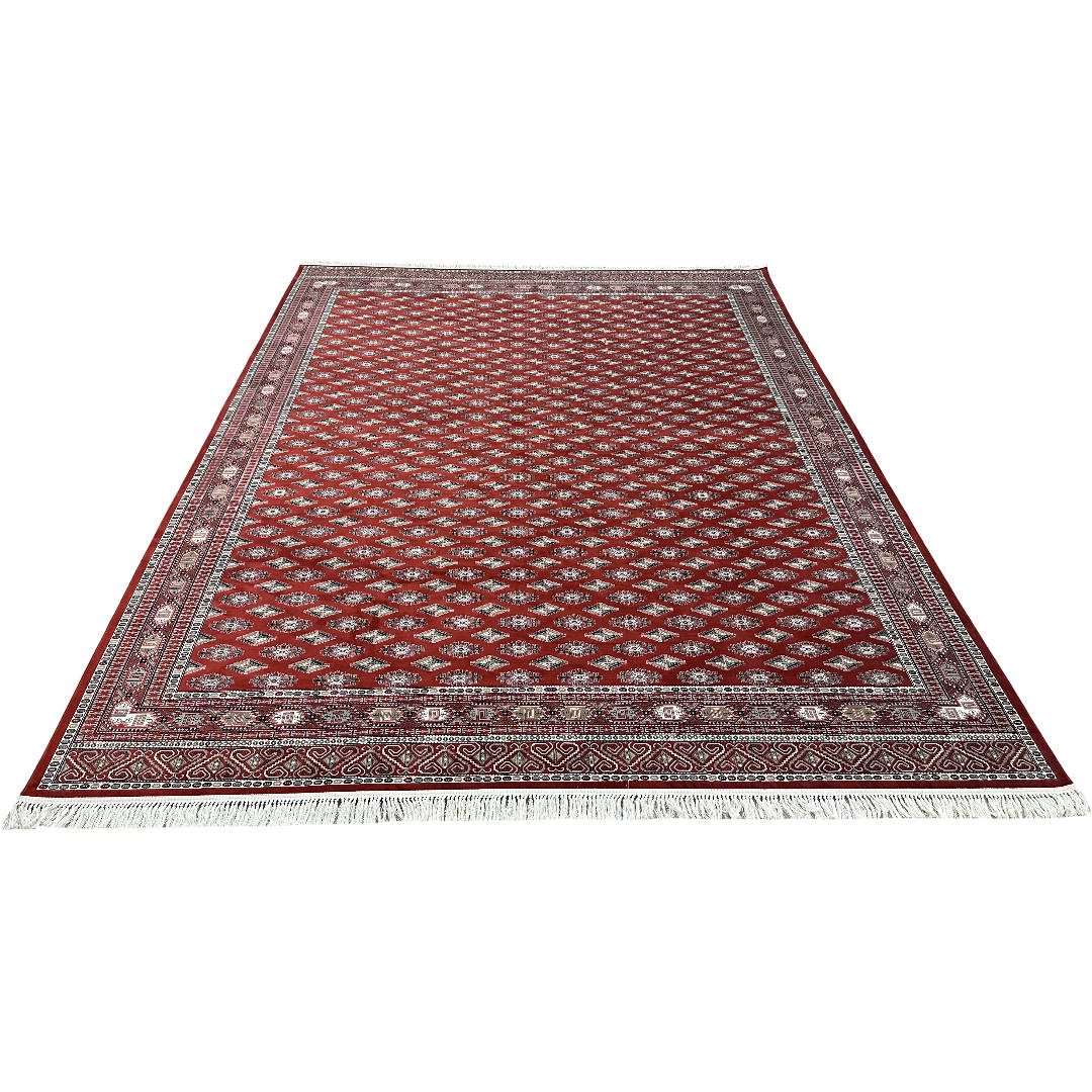400 x 300 cm Red Bokhara Design Persian Rug