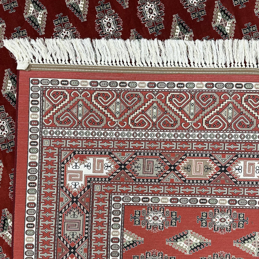 400 x 300 cm Red Bokhara Design Persian Rug