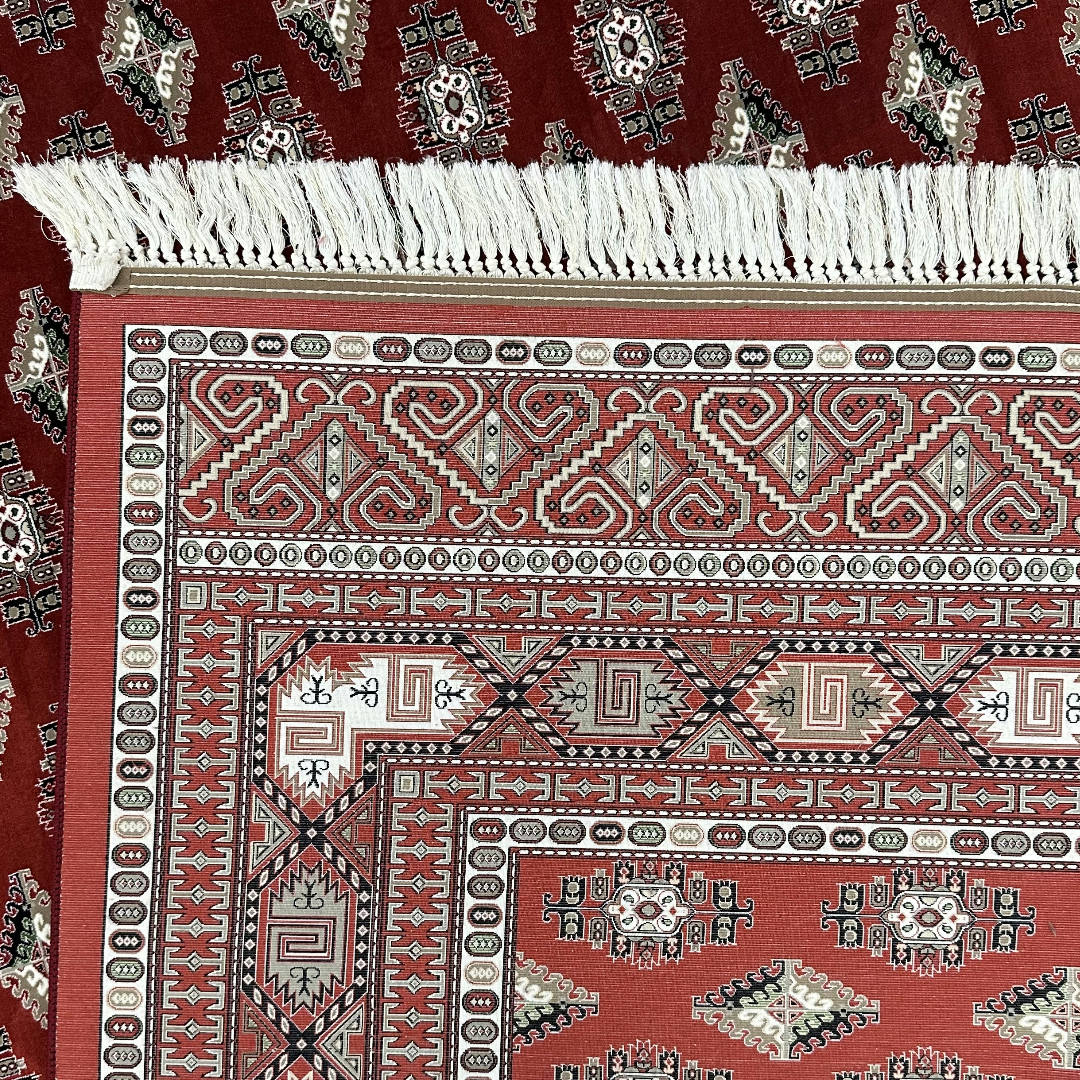 400 x 300 cm Red Bokhara Design Persian Rug