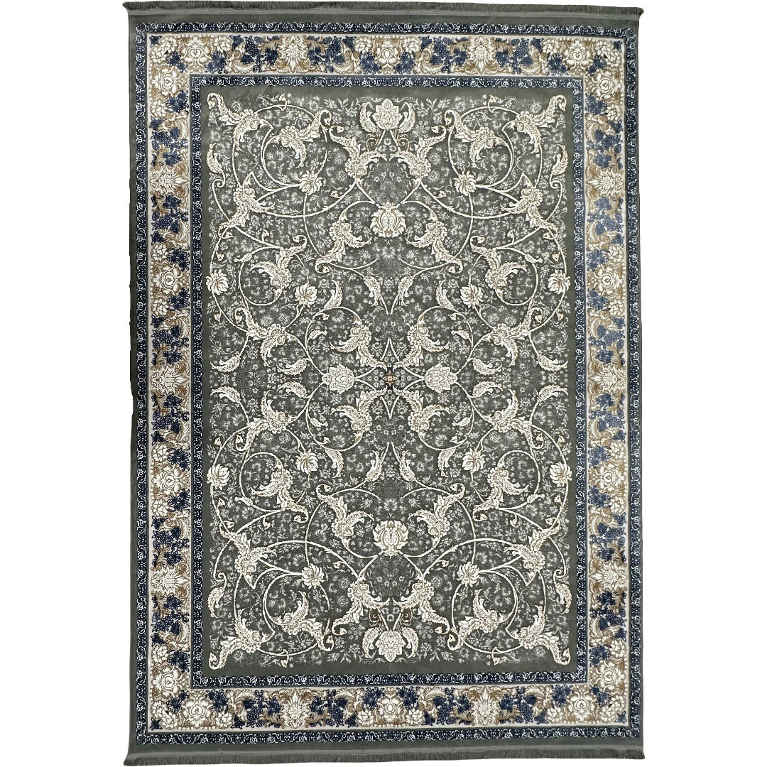 350 x 250 cm Persian Isfahan Floral Machine Made Rug