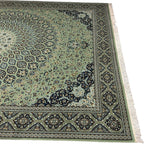 400 x 300 cm Persian Machine-Made Moss Floral Rug