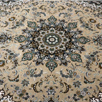 400 x 300 cm Persian Machine-Made Beige Floral Rug