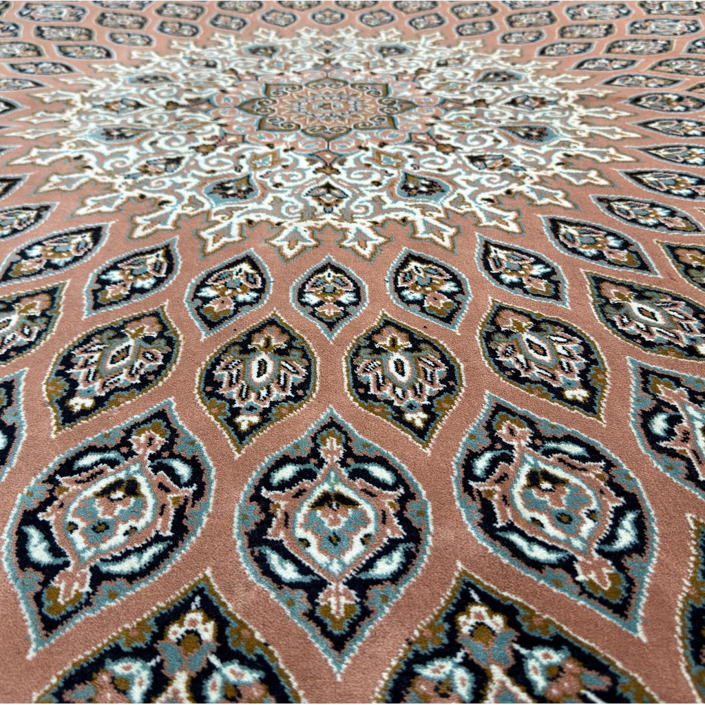 400 x 300 cm Persian Machine-Made Brown Floral Rug