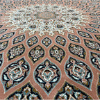 400 x 300 cm Persian Machine-Made Brown Floral Rug