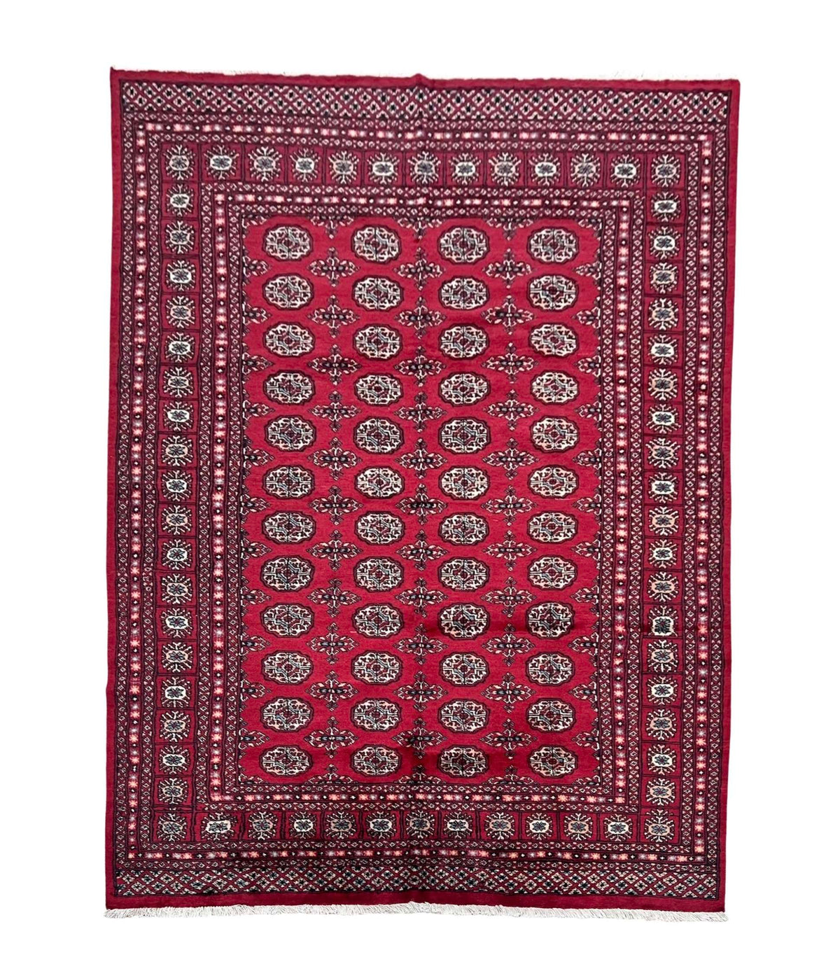 257 x 169 cm Hand Knotted Bokhara Wool Rug