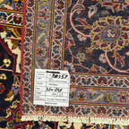 350 x 245 cm Hand-Knotted Persian Kashan Rug, Wool