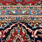 360 x 235 cm Hand-Knotted Vintage Persian Kashan Rug – Wool