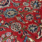 360 x 235 cm Hand-Knotted Vintage Persian Kashan Rug – Wool